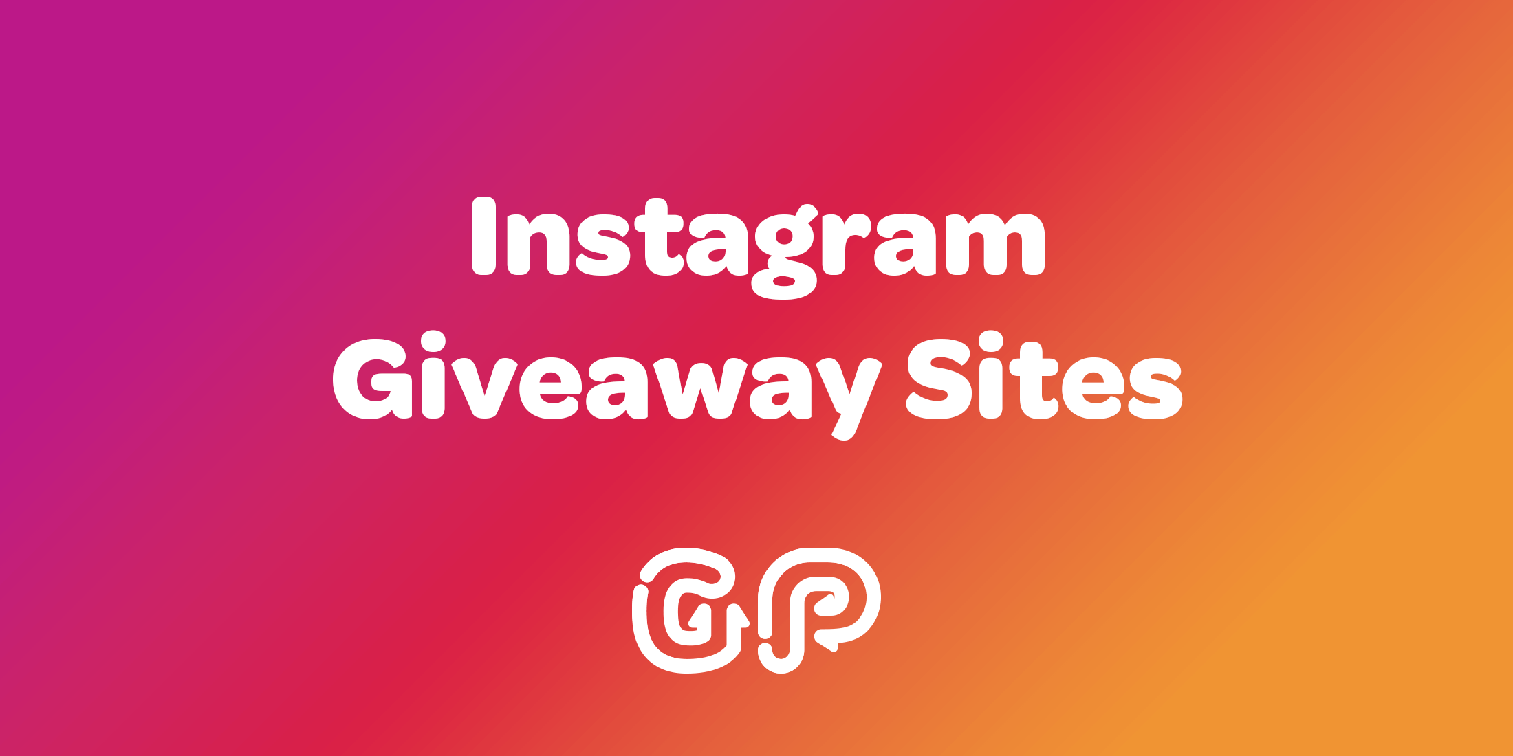 Instagram Giveaway Sites