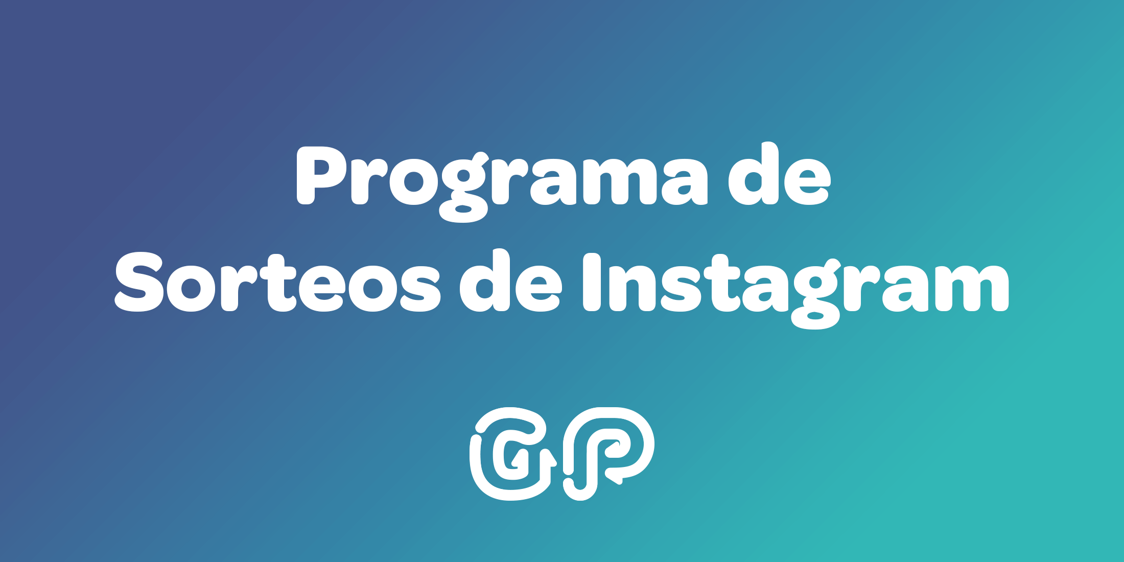 Programa de Sorteos de Instagram