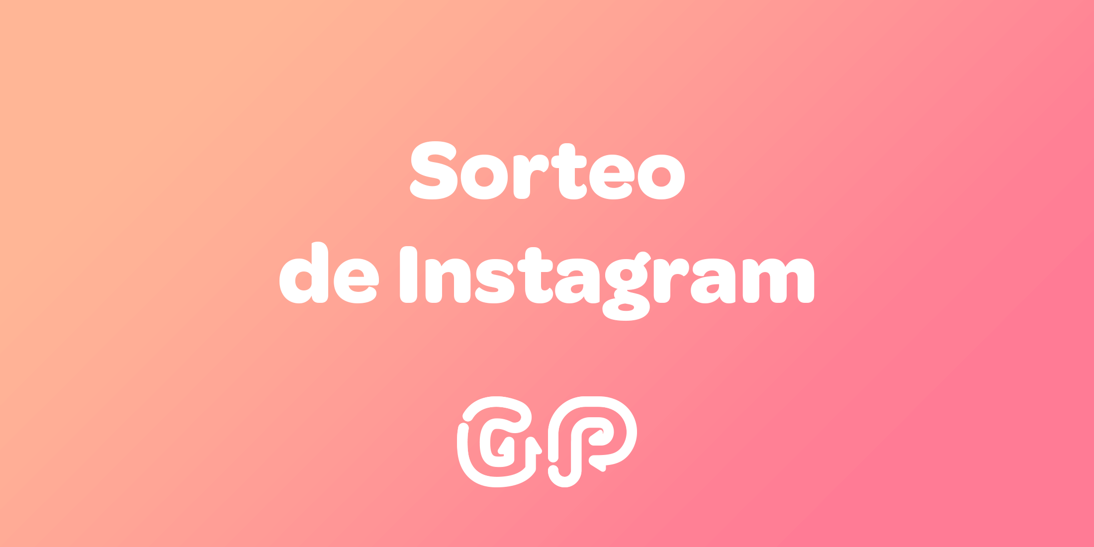 Sorteo de Instagram