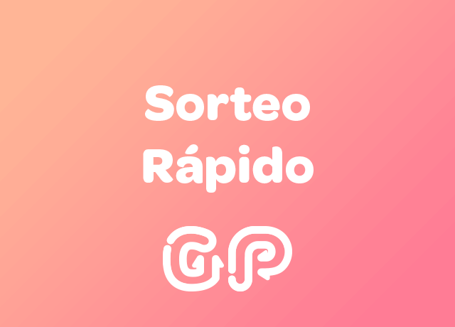 Sorteo Rápido