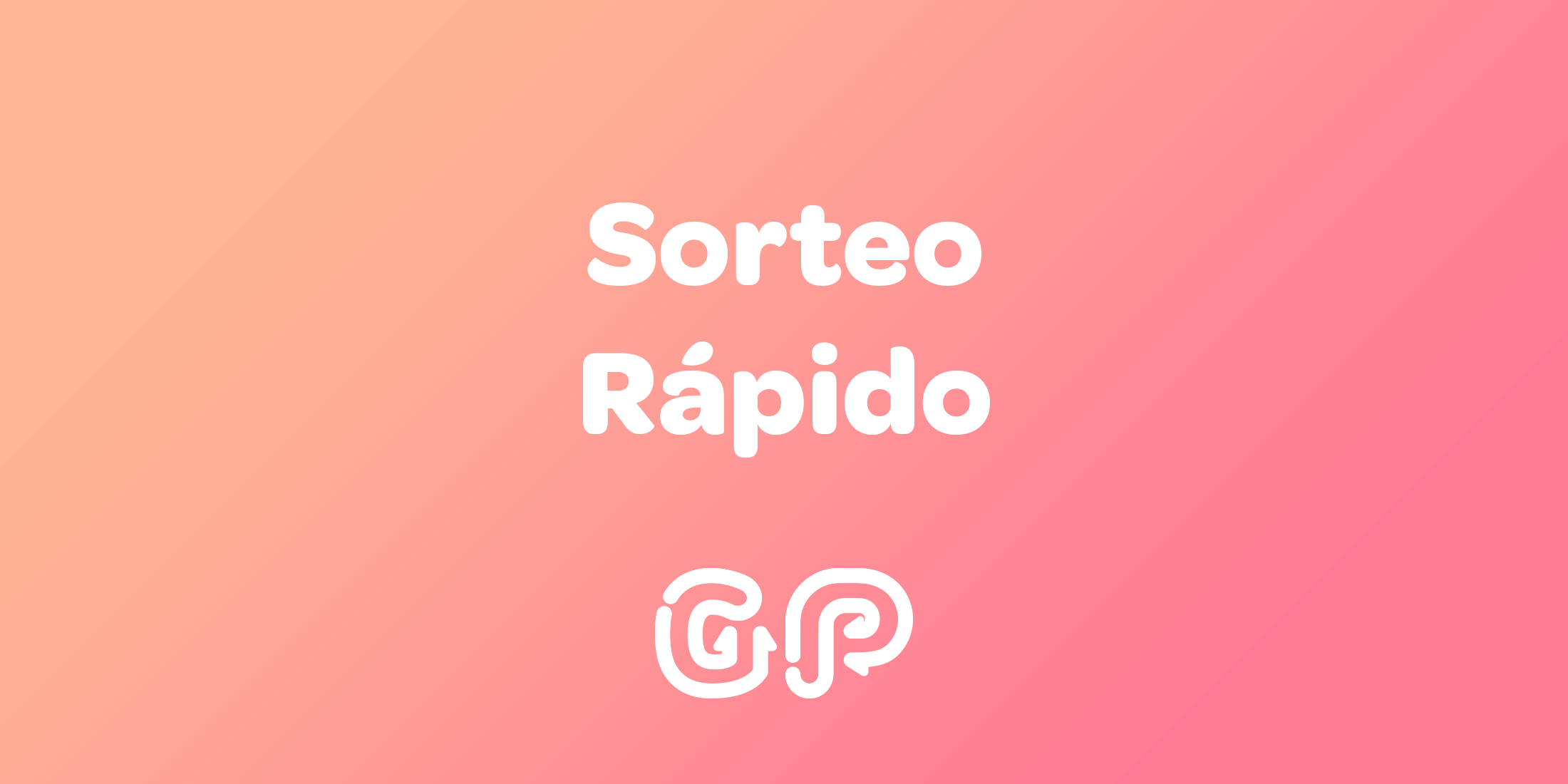 Sorteo Rápido